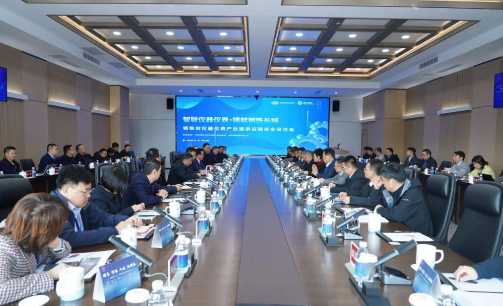 鋼鐵與儀器儀表產(chǎn)業(yè)鏈供應(yīng)鏈安全研討會在南鋼召開